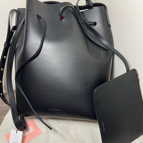 BRAND NEW! Mansur Gavriel Iconic Bucket Bag with pouch - Picture 2 of 9